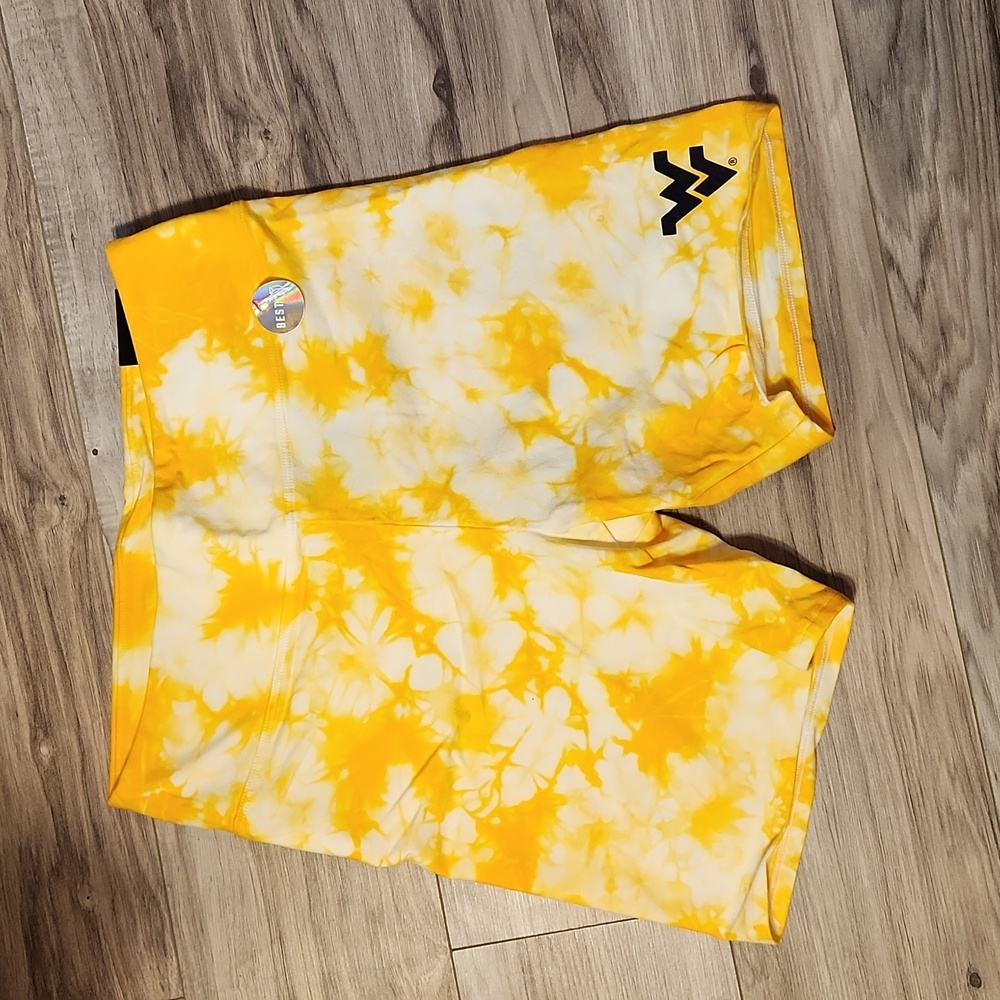 WVU biker shorts